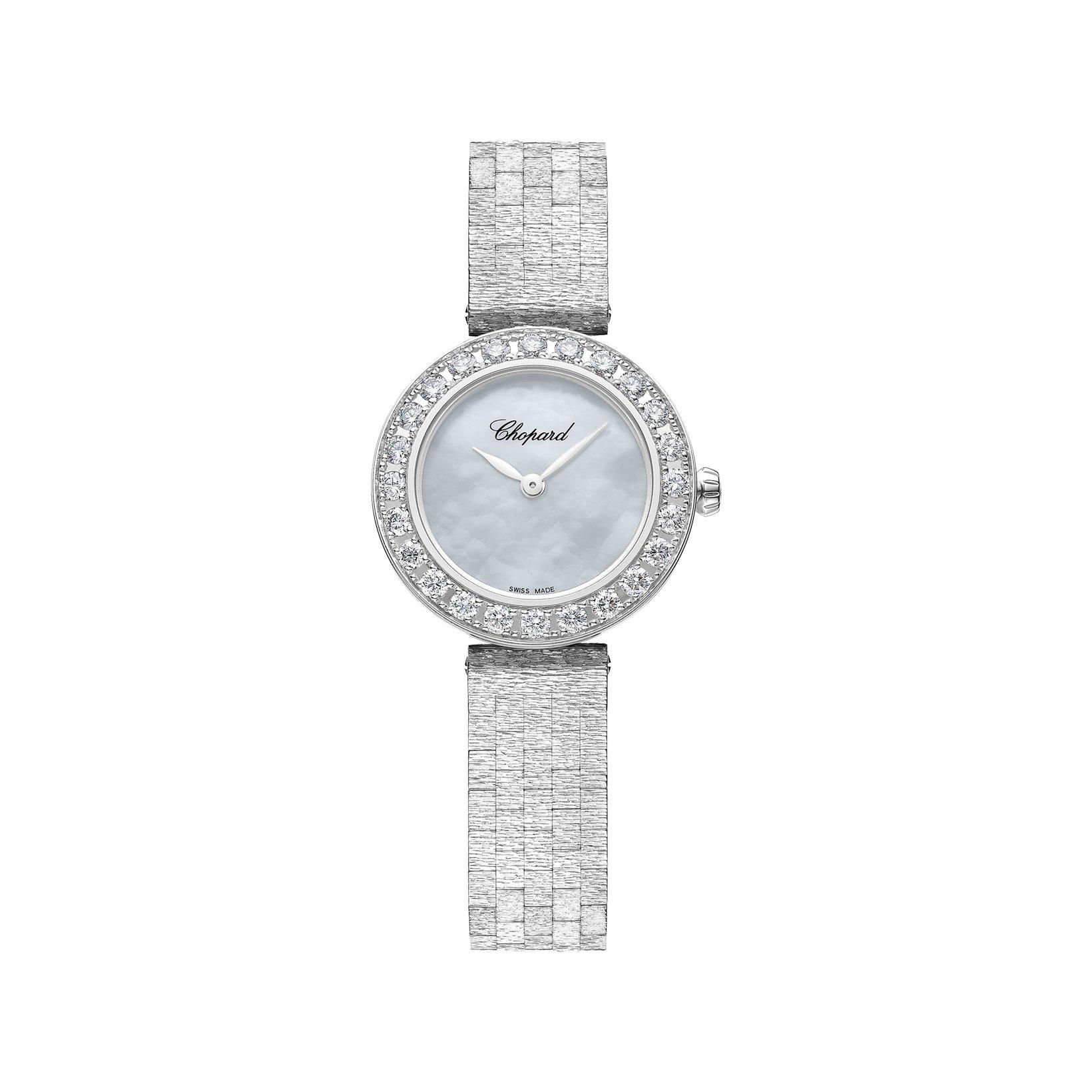 Chopard Classic Automatic 25 mm White Gold Watch  White Dial  White Gold Bracelet