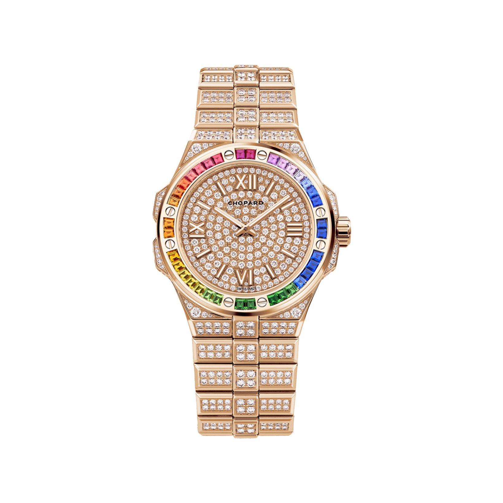 Chopard Alpine Eagle Automatic 36 mm Rose Gold Watch  Rose Gold Dial  Rose Gold Bracelet