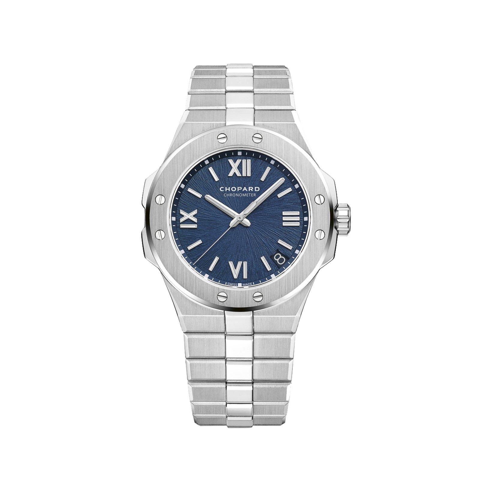 Chopard Alpine Eagle Automatic 41 mm Stainless Steel Watch  Blue Dial  Stainless Steel Bracelet