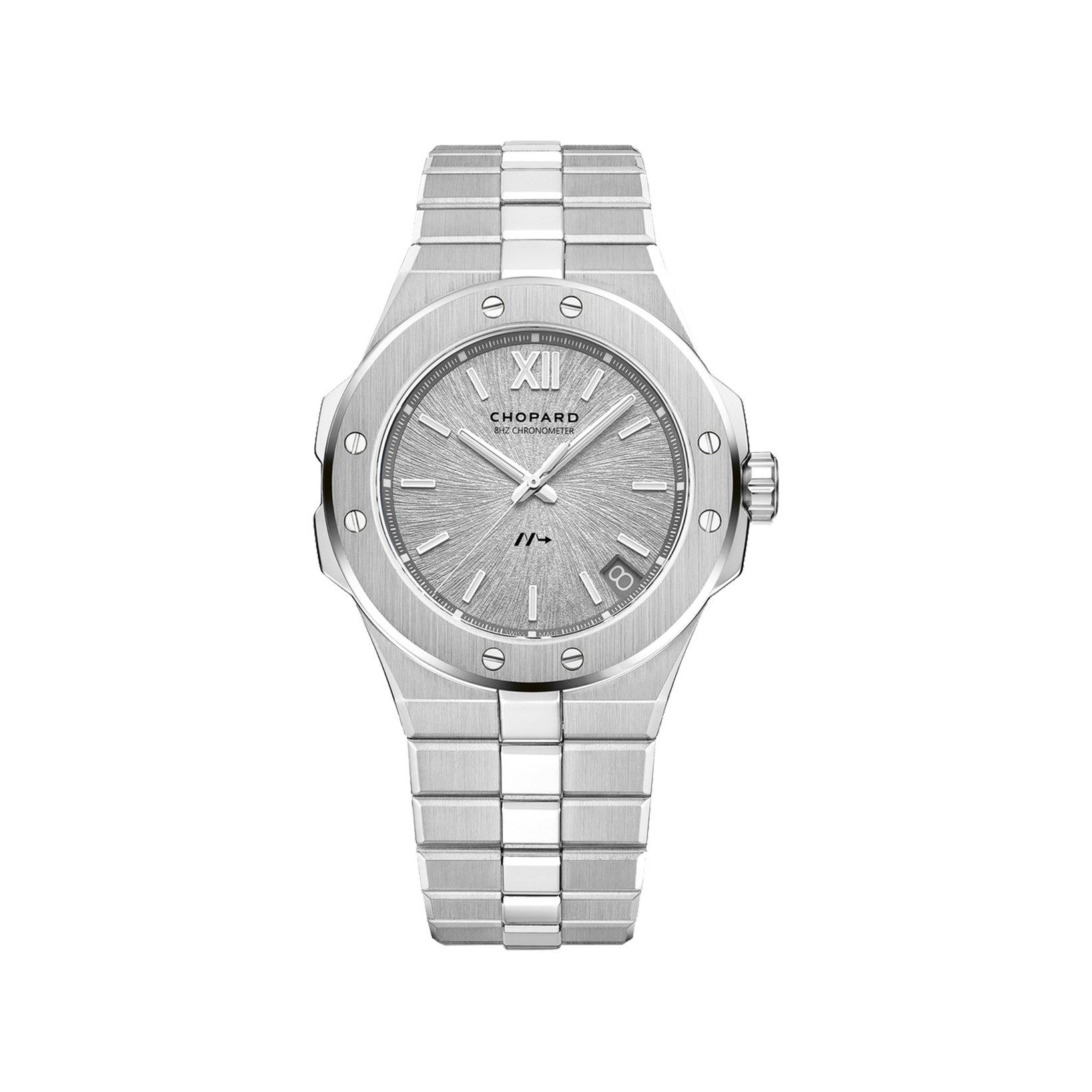 Chopard Alpine Eagle Automatic 41 mm Stainless Steel Watch  Grey Dial  Stainless Steel Bracelet