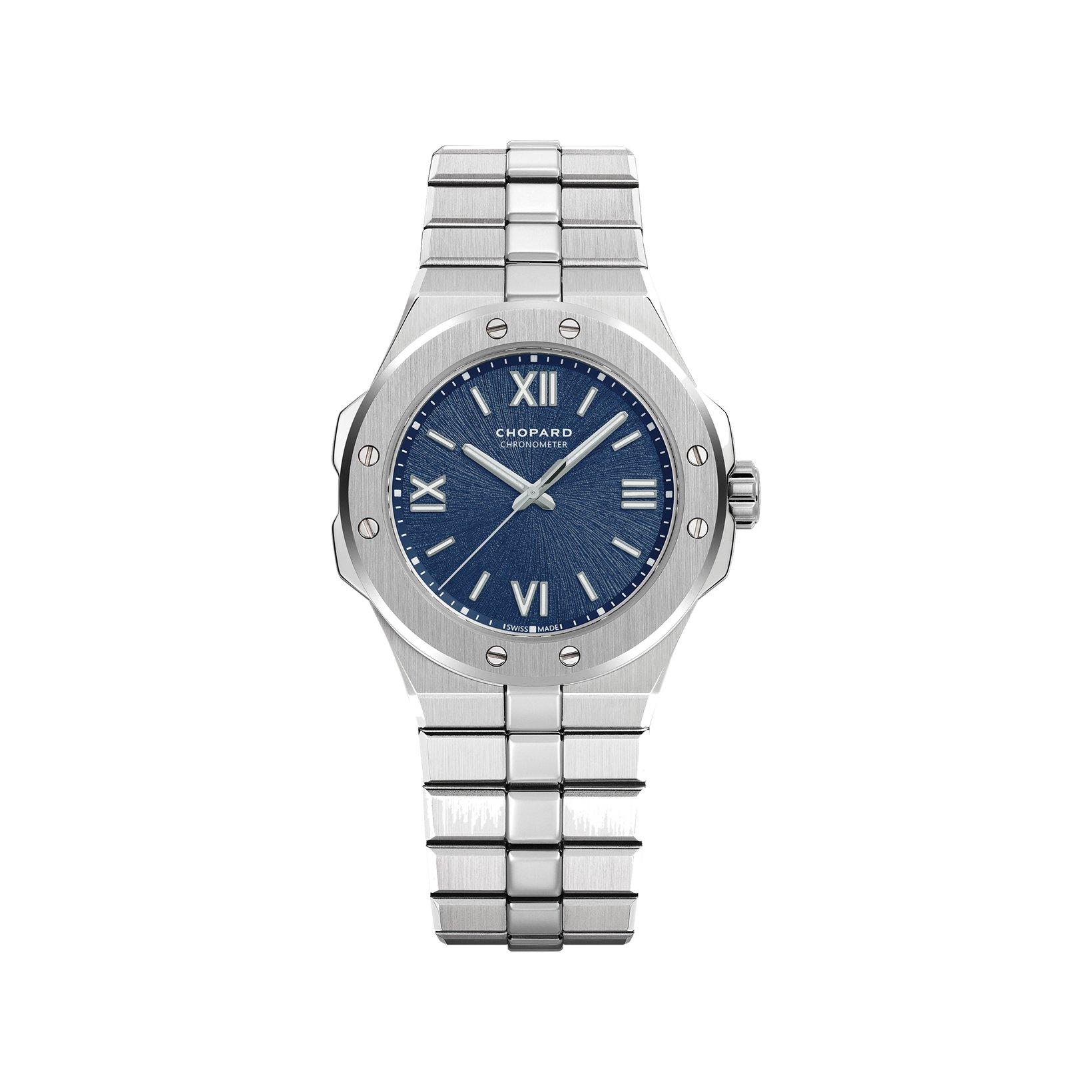 Chopard Alpine Eagle Automatic 30 mm Stainless Steel Watch  Blue Dial  Stainless Steel Bracelet