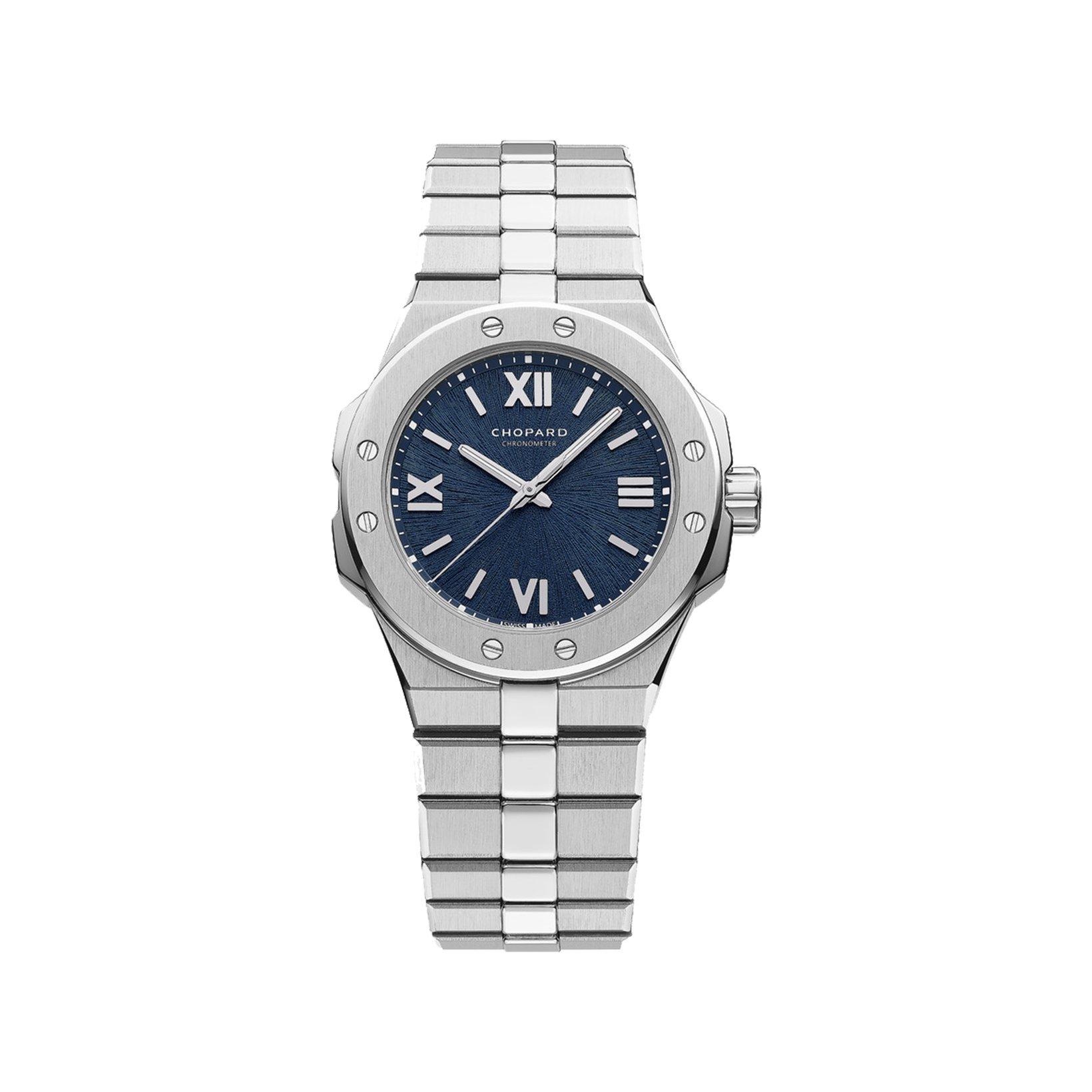 Chopard Alpine Eagle Automatic 33 mm Stainless Steel Watch  Blue Dial  Stainless Steel Bracelet