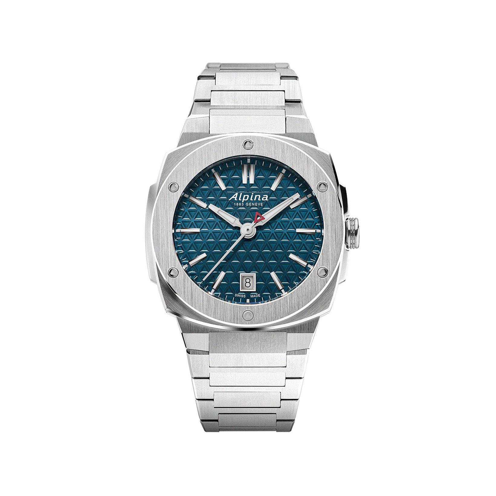 Alpina Alpiner Extreme Quartz 34x35.2 mm Stainless Steel Watch  Blue Dial  Stainless Steel Bracelet