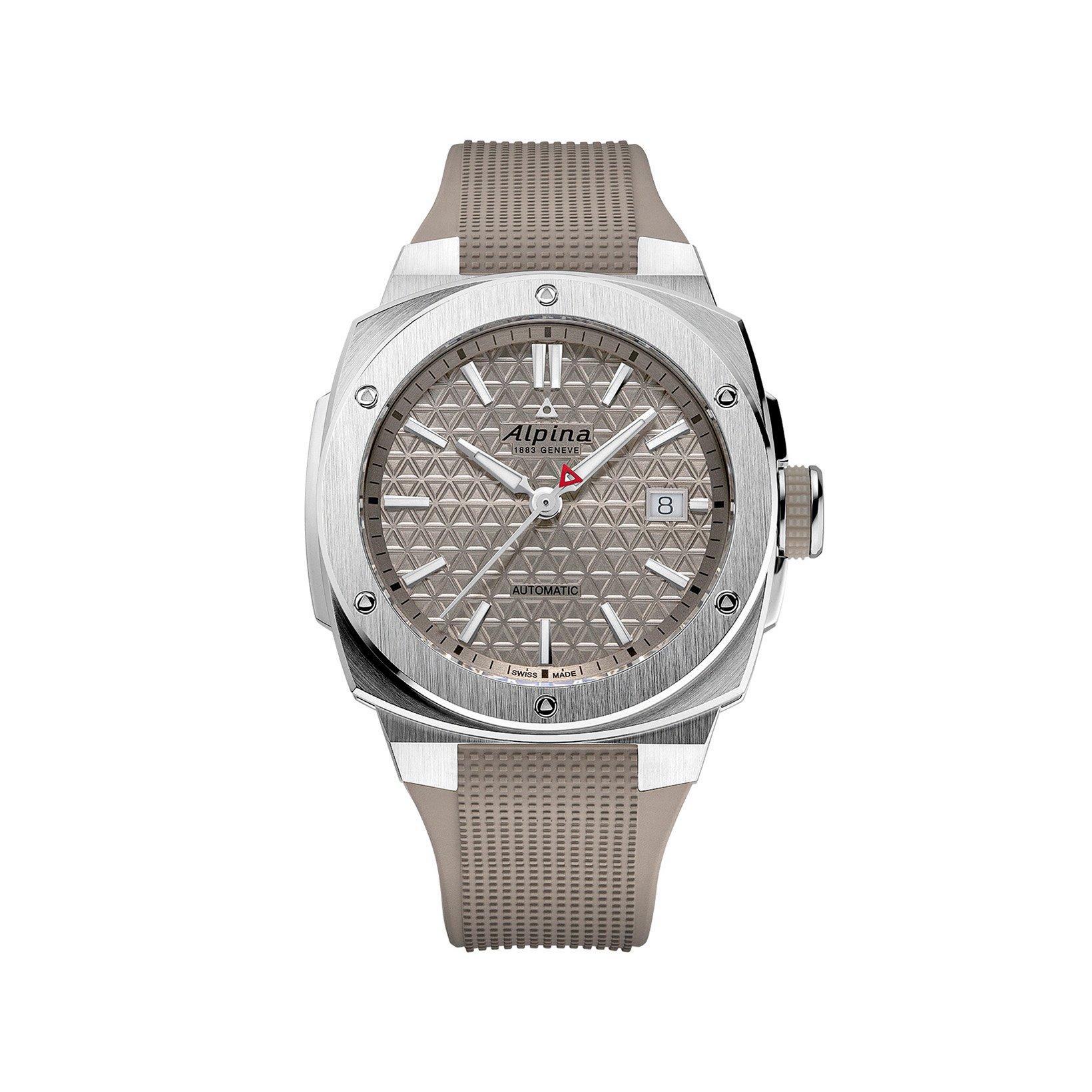 Alpina Alpiner Extreme Automatic 39x40.5 mm Stainless Steel Watch  Sand Dial   Rubber Strap