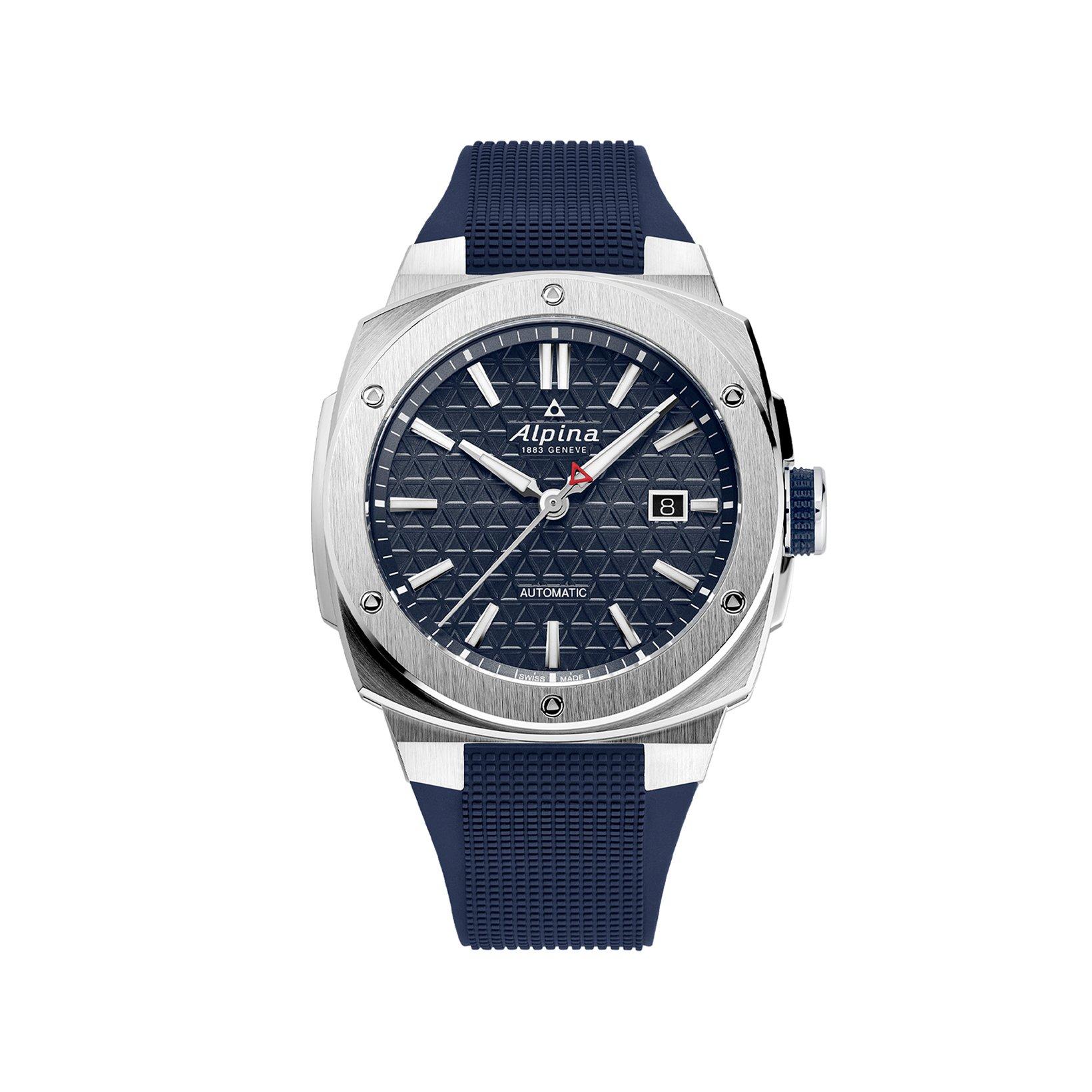 Alpina Alpiner Extreme Automatic 41x42.5 mm Stainless Steel Watch  Blue Dial   Rubber Strap