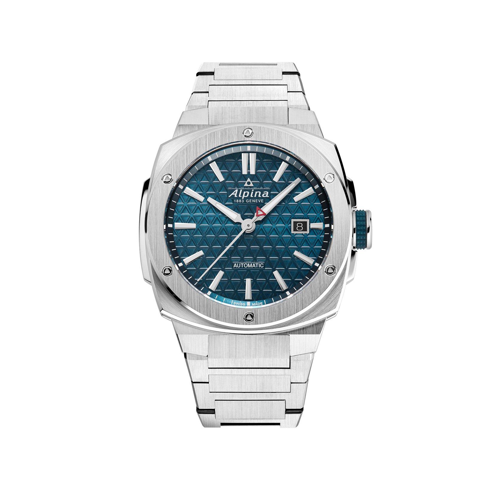 Alpina Alpiner Extreme Automatic 41x42.5 mm Stainless Steel Watch  Blue Dial  Stainless Steel Bracelet