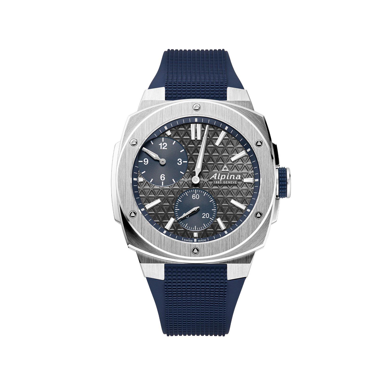 Alpina Alpiner Extreme Regulator Automatic 41x42.5 mm Stainless Steel Watch  Grey Dial   Rubber Strap