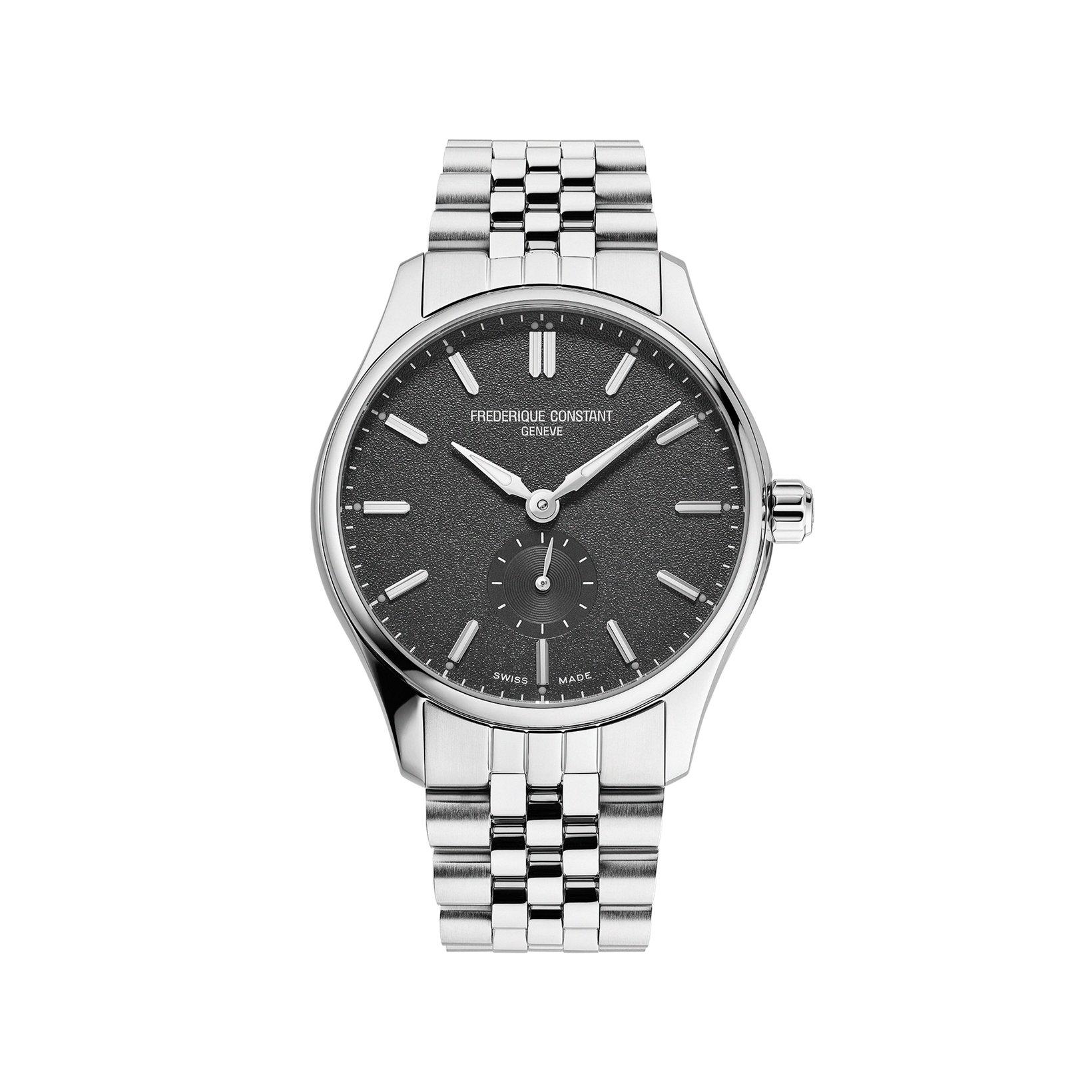 Frederique Constant Classics Index Automatic 39 mm Stainless Steel Watch  Grey Dial  Stainless Steel Bracelet