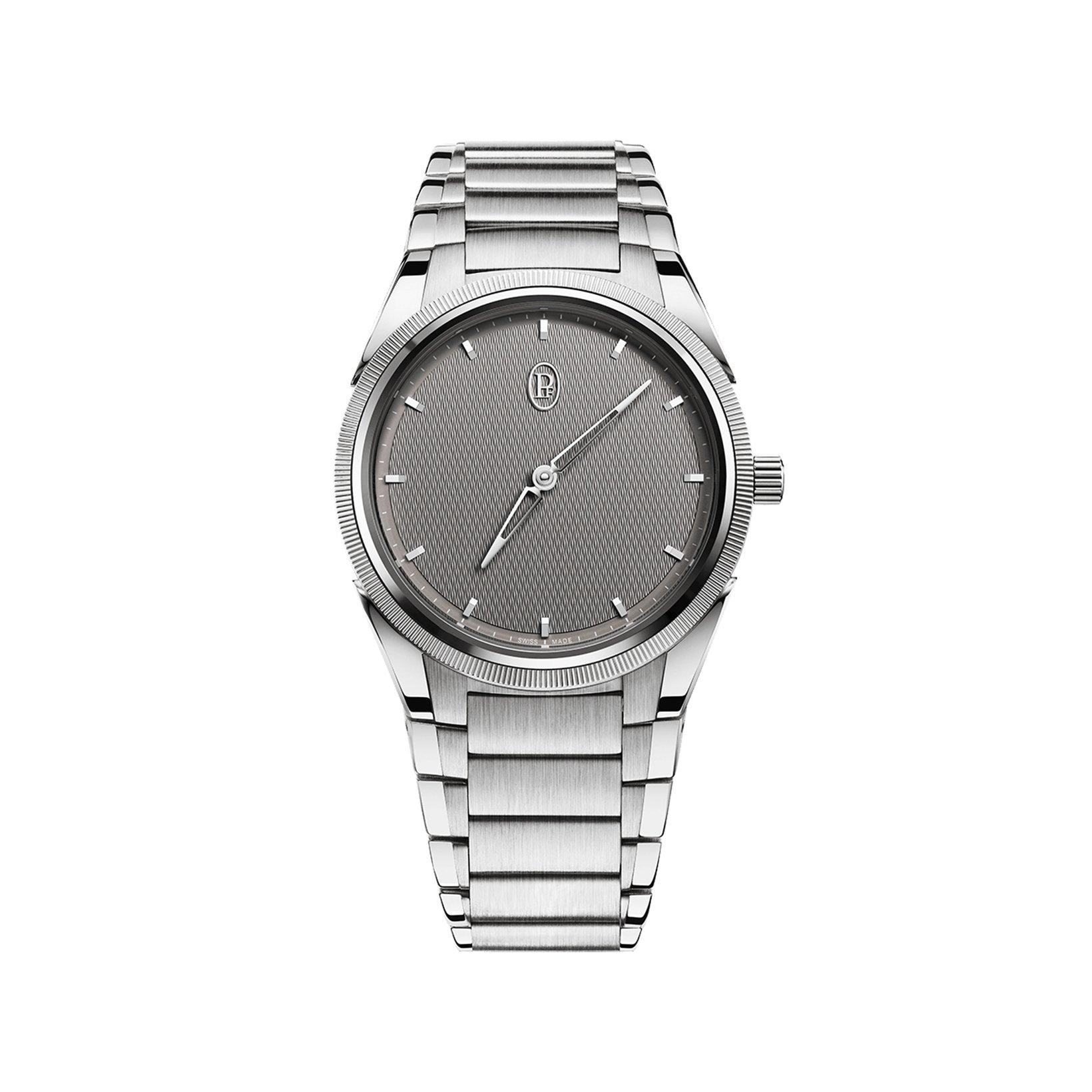 Parmigiani Fleurier Tonda Pf Automatic Sand Grey Automatic 36 mm Stainless Steel Watch  Grey Dial  Stainless Steel Bracelet